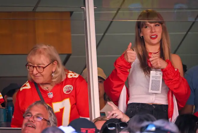 Travis Kelce sang Taylor Swift's praises after she watched his game
