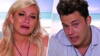 Amy Hart has left the Love Island villa after being dumped by Curtis Pritchard