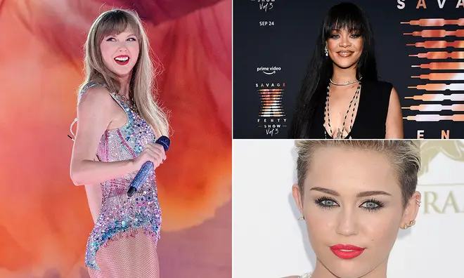 Taylor Swift has shared her songwriting skills with pals including Rihanna and Miley Cyrus