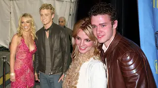 Britney Spears and Justin Timberlake both have breakup songs thought to be about each other
