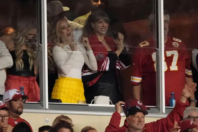 Taylor Swift and Brittany Mahomes go to watch Travis Kelce's NFL game