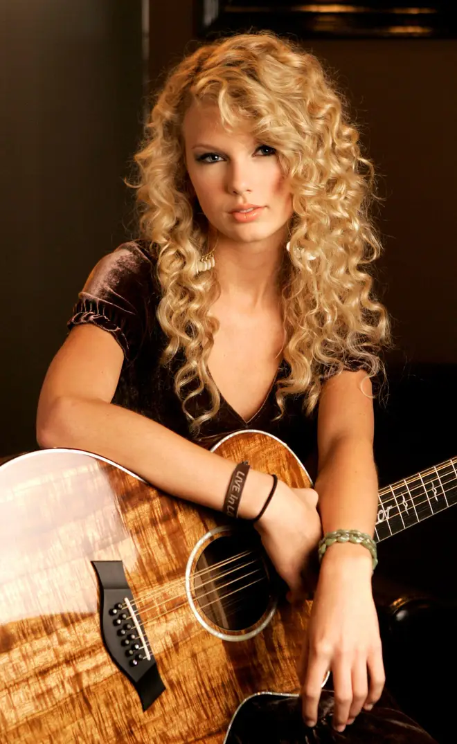 Taylor Swift from her first album