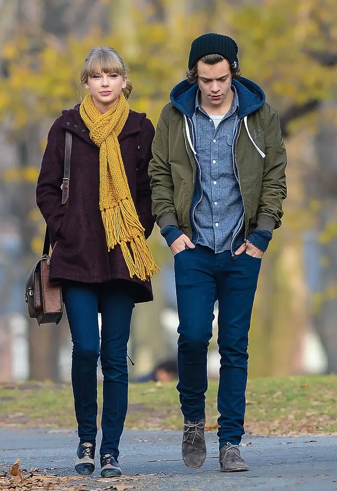 Taylor Swift and Harry Styles are seen walking around Central Park in 2012