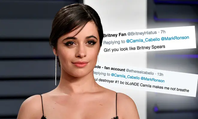 Camila Cabello's fans loved her blonde look