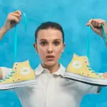 Millie Bobby Brown has teamed up with Converse