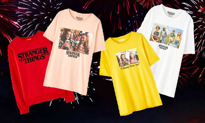 Stranger Things 3 merch is available at Pull and Bear