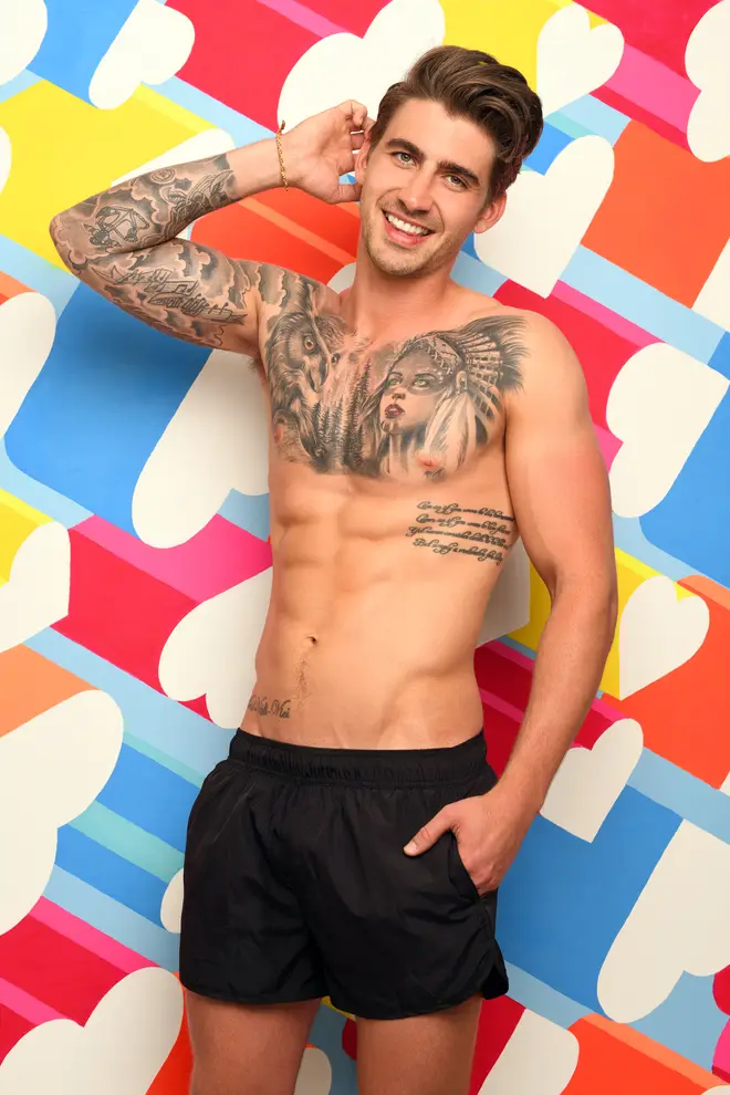 Chris Taylor is the latest Love Island contestant