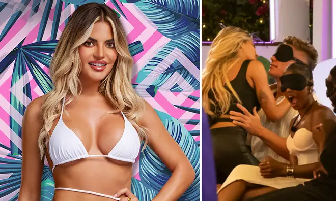 Megan makes a fiery Love Island Games arrival!