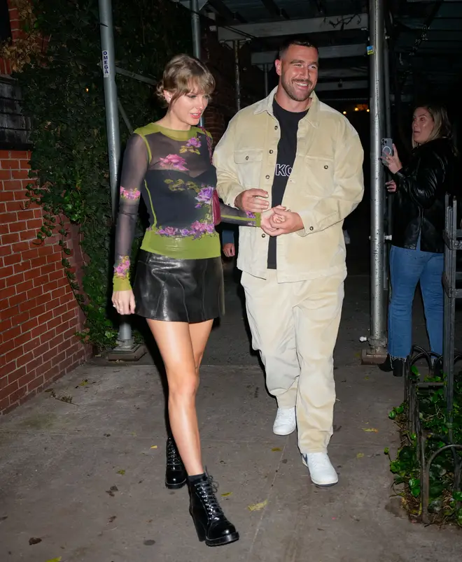 Taylor Swift celebrates the success of her boyfriend Travis Kelce on Insta