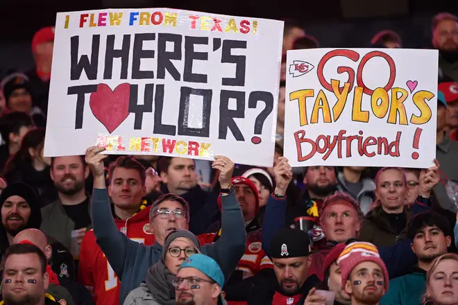 Taylor Swift has been spotted showing support at boyfriend Travis Kelce's football matches