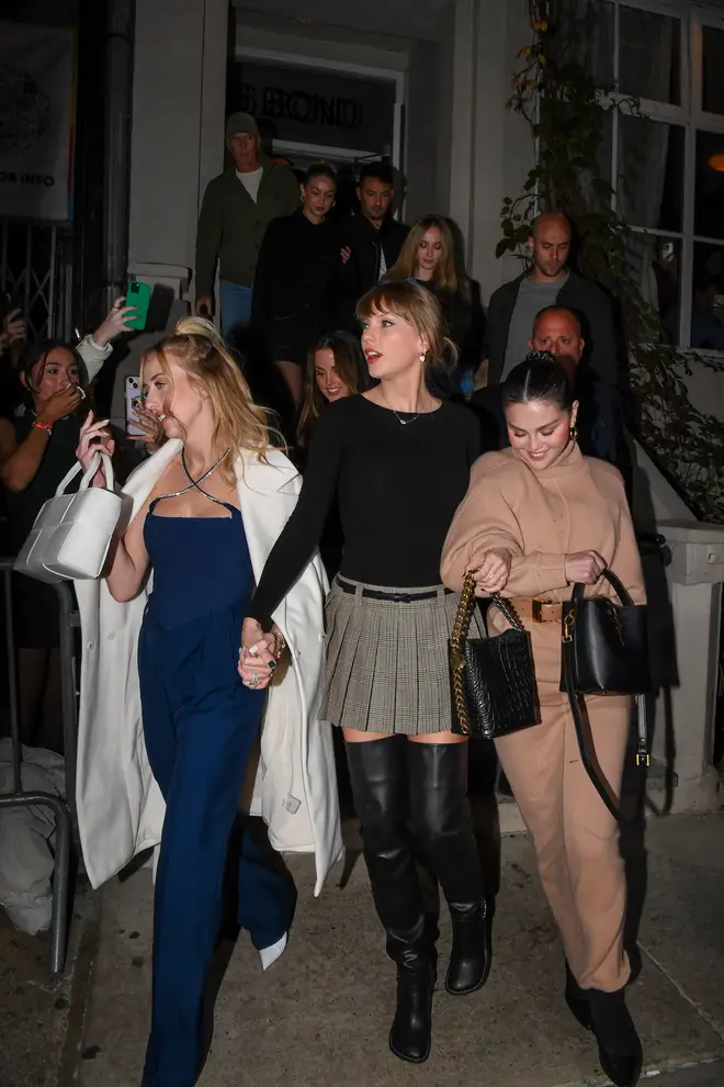 The trio of dreams: Taylor Swift, Brittany Mahomes and Selena Gomez