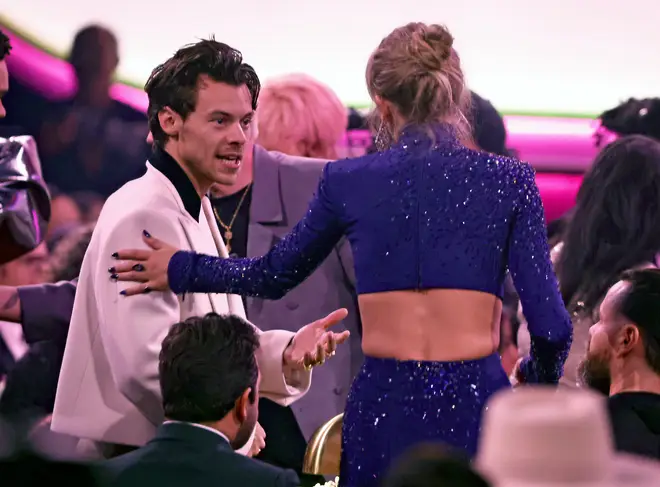 Taylor Swift and Harry spoke to each other at the 2023 GRAMMYS