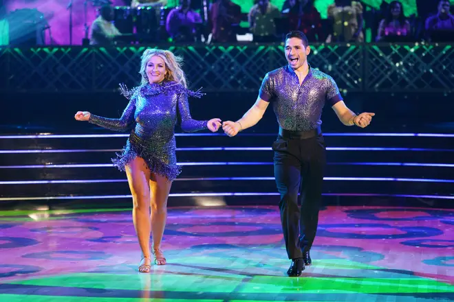 Jamie Lynn Spears and her Dancing With The Stars partner Alan Bersten