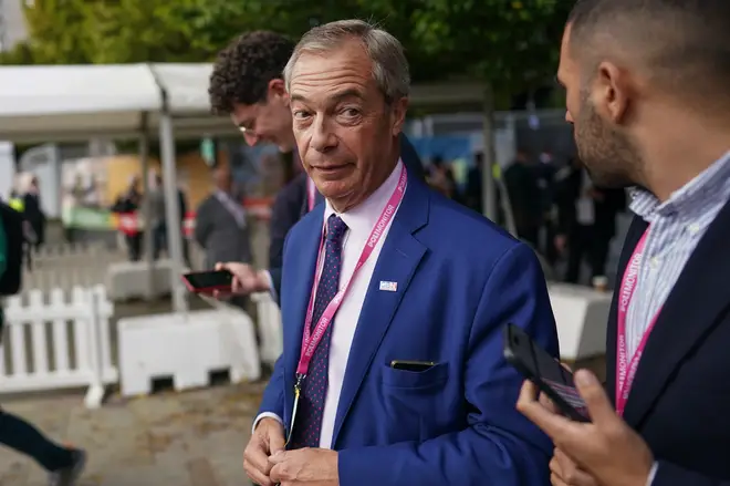 Nigel Farage is taking on I'm A Celebrity 2023