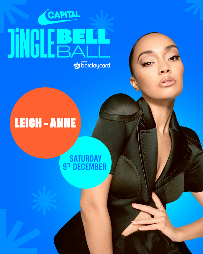 Leigh-Anne is joining Capital's Jingle Bell Ball with Barclaycard 2023