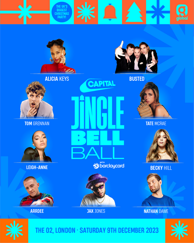 Capital's Jingle Bell Ball with Barclaycard 2023: Saturday line-up