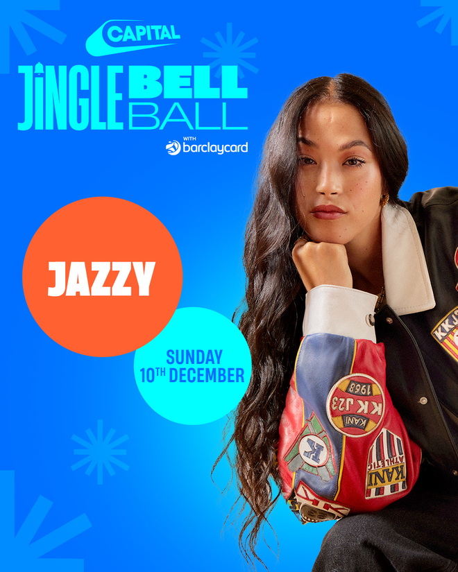 Jazzy joins Capital's Jingle Bell Ball with Barclaycard