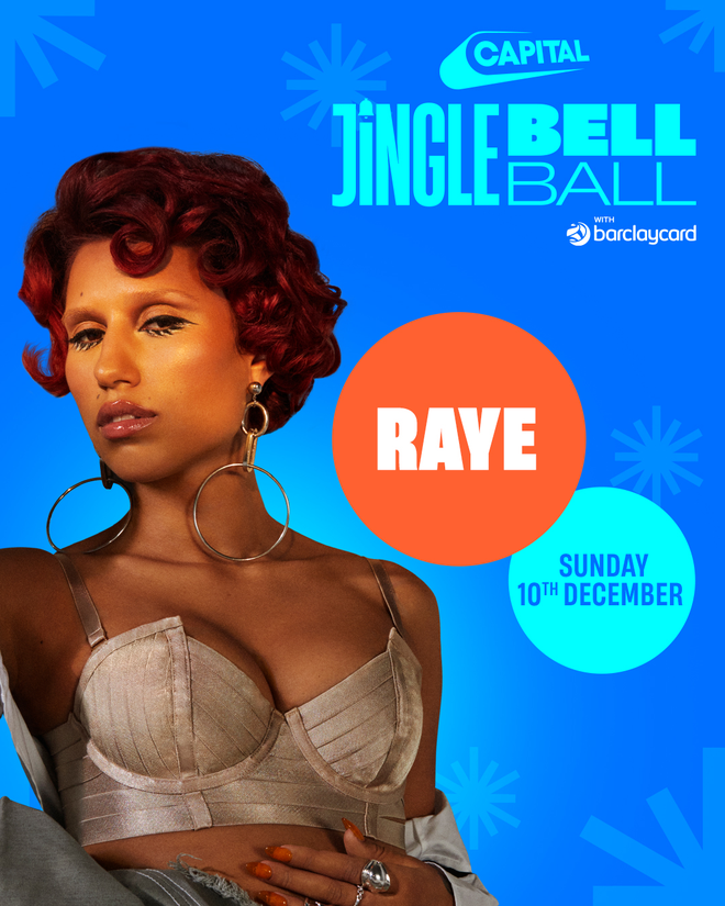 RAYE joins Capital's Jingle Bell Ball with Barclaycard
