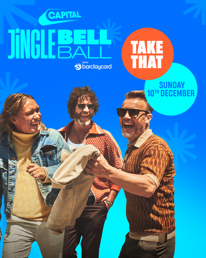 Take That joins Capital's Jingle Bell Ball with Barclaycard 2023