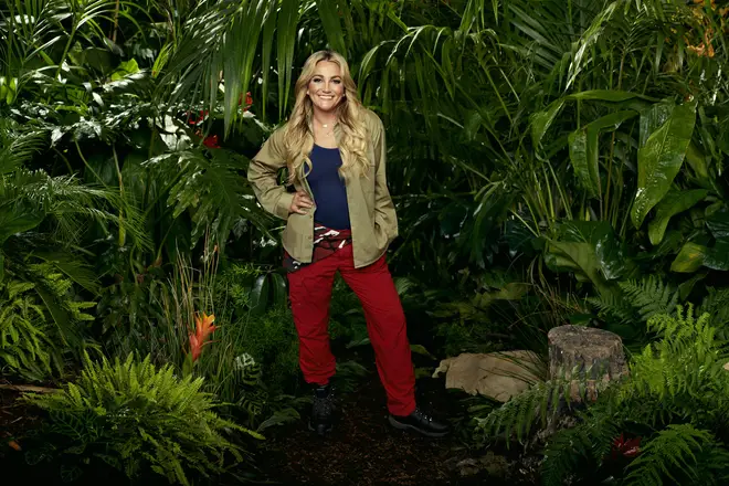 Jamie Lynn Spears standing in the jungle