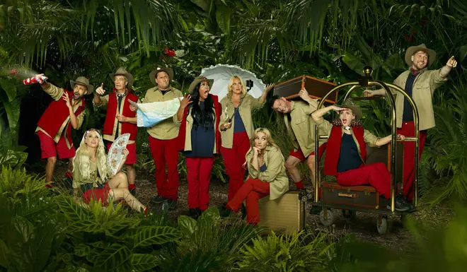 Jamie Lynn Spears alongside her I'm A Celeb! 2023 campmates