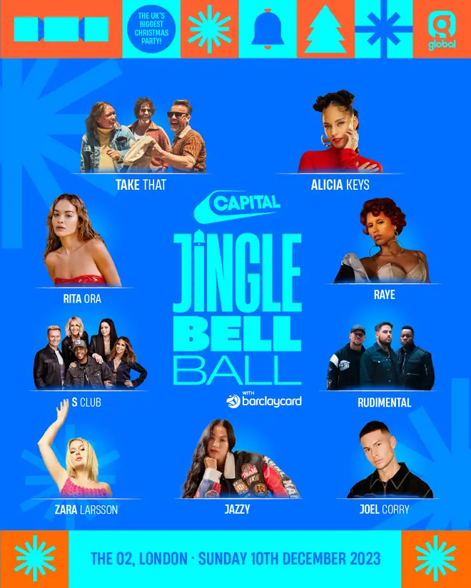 Capital's Jingle Bell Ball with Barclaycard 2023: Sunday line-up