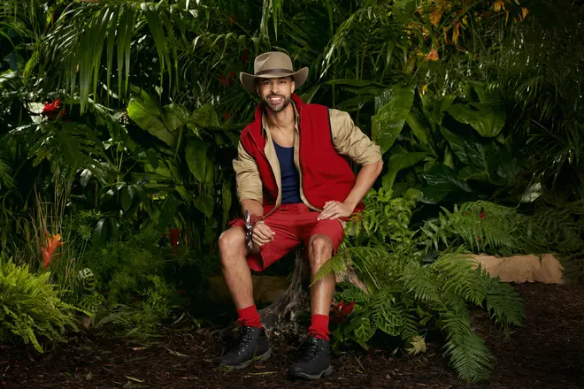 Marvin Humes enters the jungle