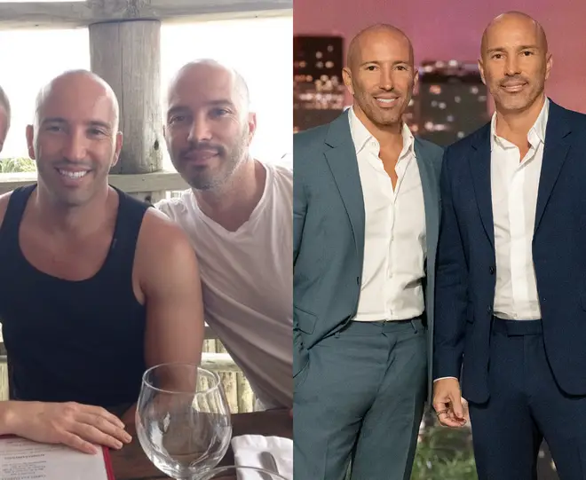 Jason and Brett Oppenheim before and after Selling Sunset