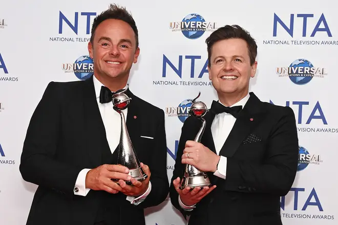Ant & Dec won the TV Presenter award at the National Television Awards 2023