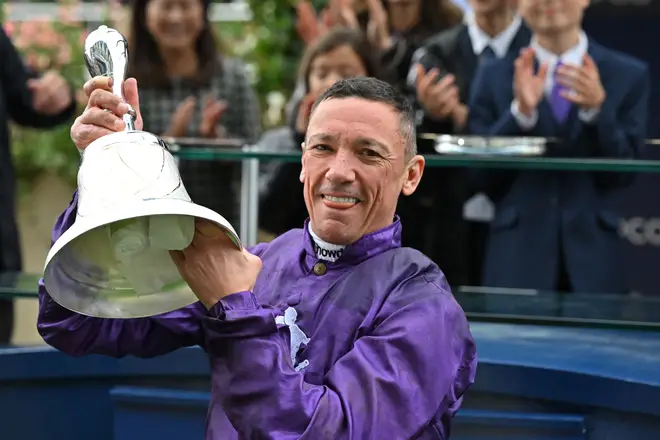 Frankie Dettori is a horse racing champion