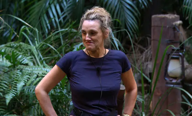I'm A Celeb star Grace Dent standing in the jungle