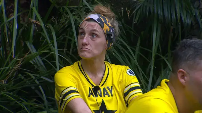 Grace said she was struggling in camp before she left