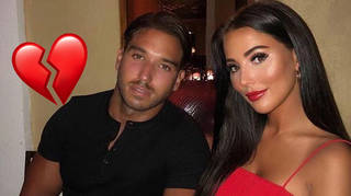 Yazmin Oukhellou and James Lock have broken up