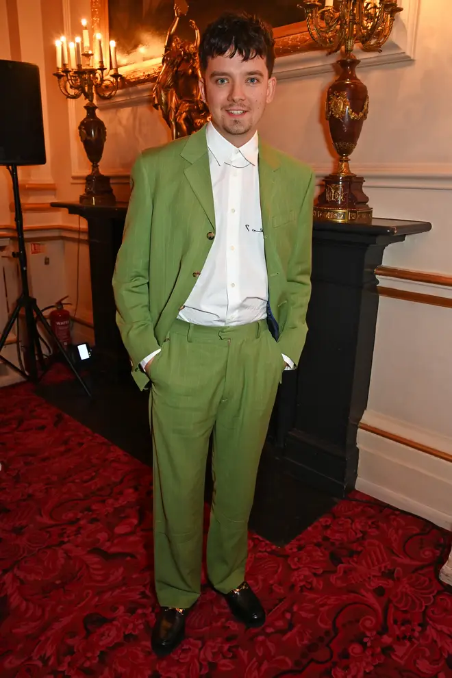 Asa Butterfield at the GQ Men of the Year Awards