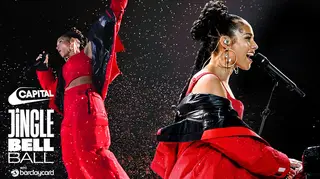 Alicia Keys gave an electric performance at Capital's Jingle Bell Ball