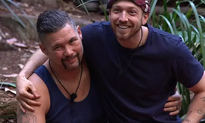 Sam and Tony formed a close bond while in the jungle