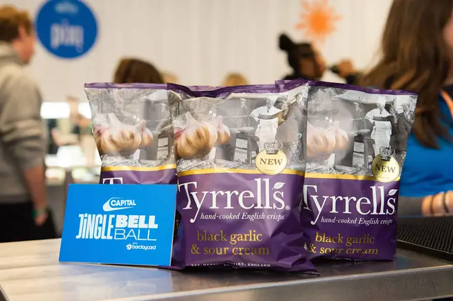 Tyrrells were the perfect backstage snack
