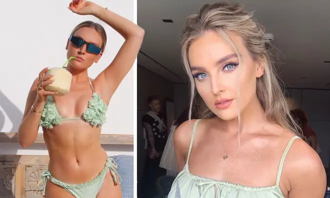 Perrie Edwards jokes she's 'put on timber' whilst on holiday