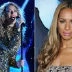 Leona Lewis performing on stage