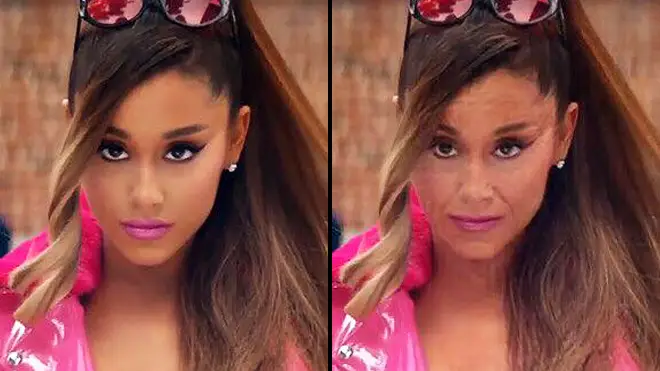 FaceApp age challenge: Ariana Grande old filter