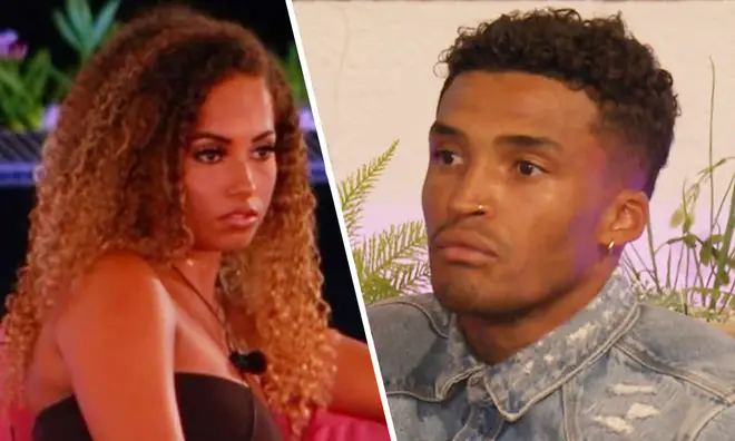 Amber Gill told to 'sit down' by Michael in savage conversaiton
