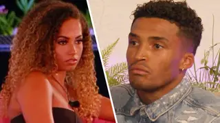 Amber Gill told to 'sit down' by Michael in savage conversaiton