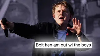 Lewis Capaldi hilariously pied off a woman in a club