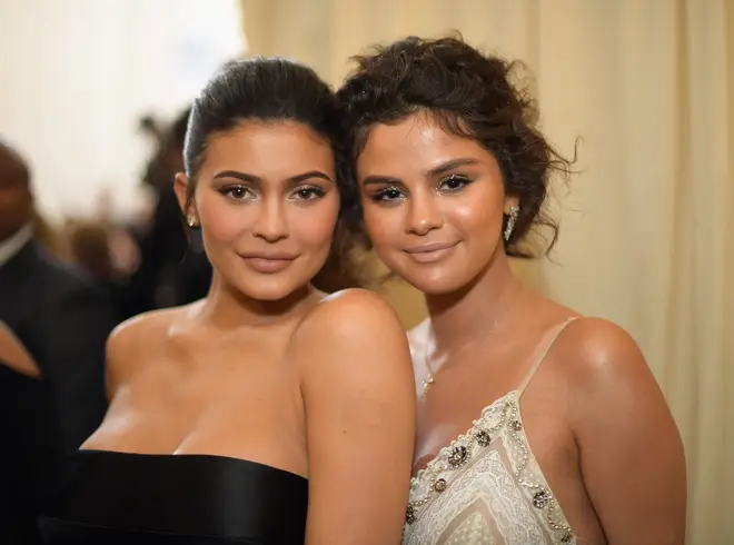 Kylie Jenner and Selena Gomez at the 2018 Met Gala