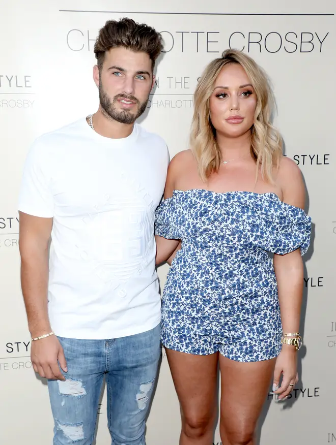 Joshua Ritchie and Charlotte Crosby dated from 2018 to 2019