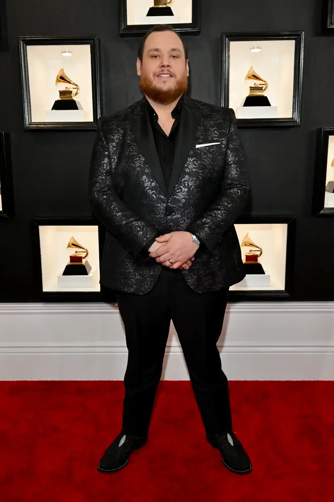 Luke Combs at the GRAMMYs 2023
