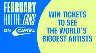 Win tickets to see the world's biggest artists