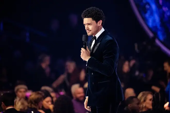 Trevor Noah hosted the GRAMMYs for the fourth time
