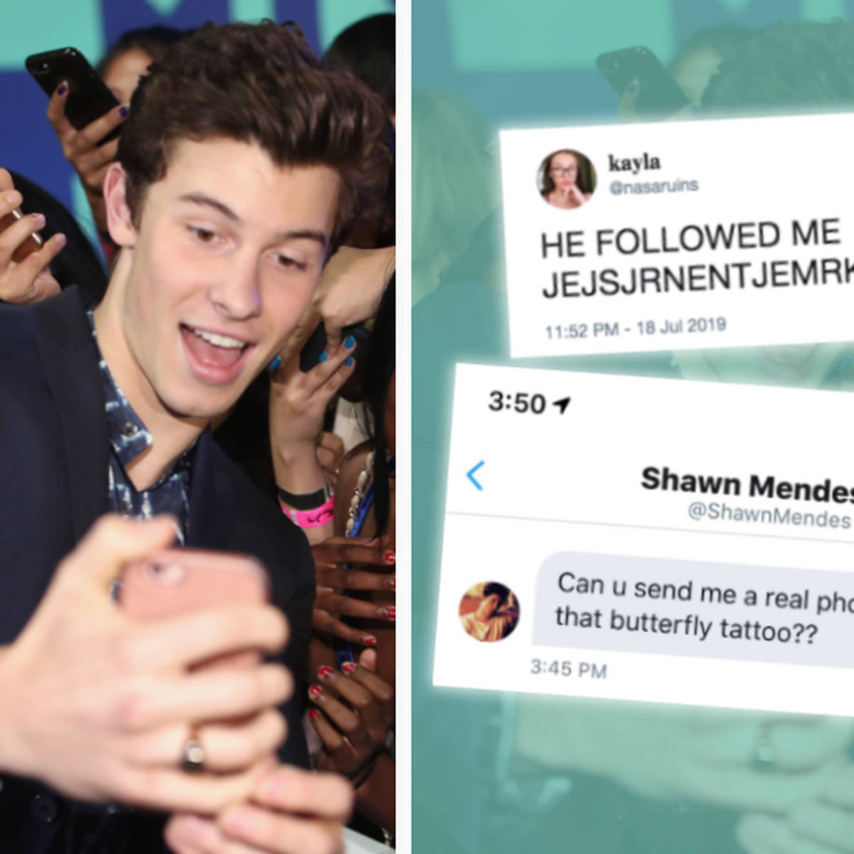Shawn Mendes Slid Into A Fan's DMs To Ask About A Tattoo Design - Capital
