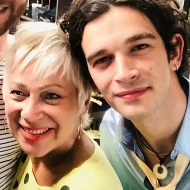 Denise Welch's son is Matty Healy